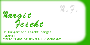 margit feicht business card